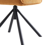 LATONA – Drehbarer Polsterstuhl mit Armlehne & Metallgestell