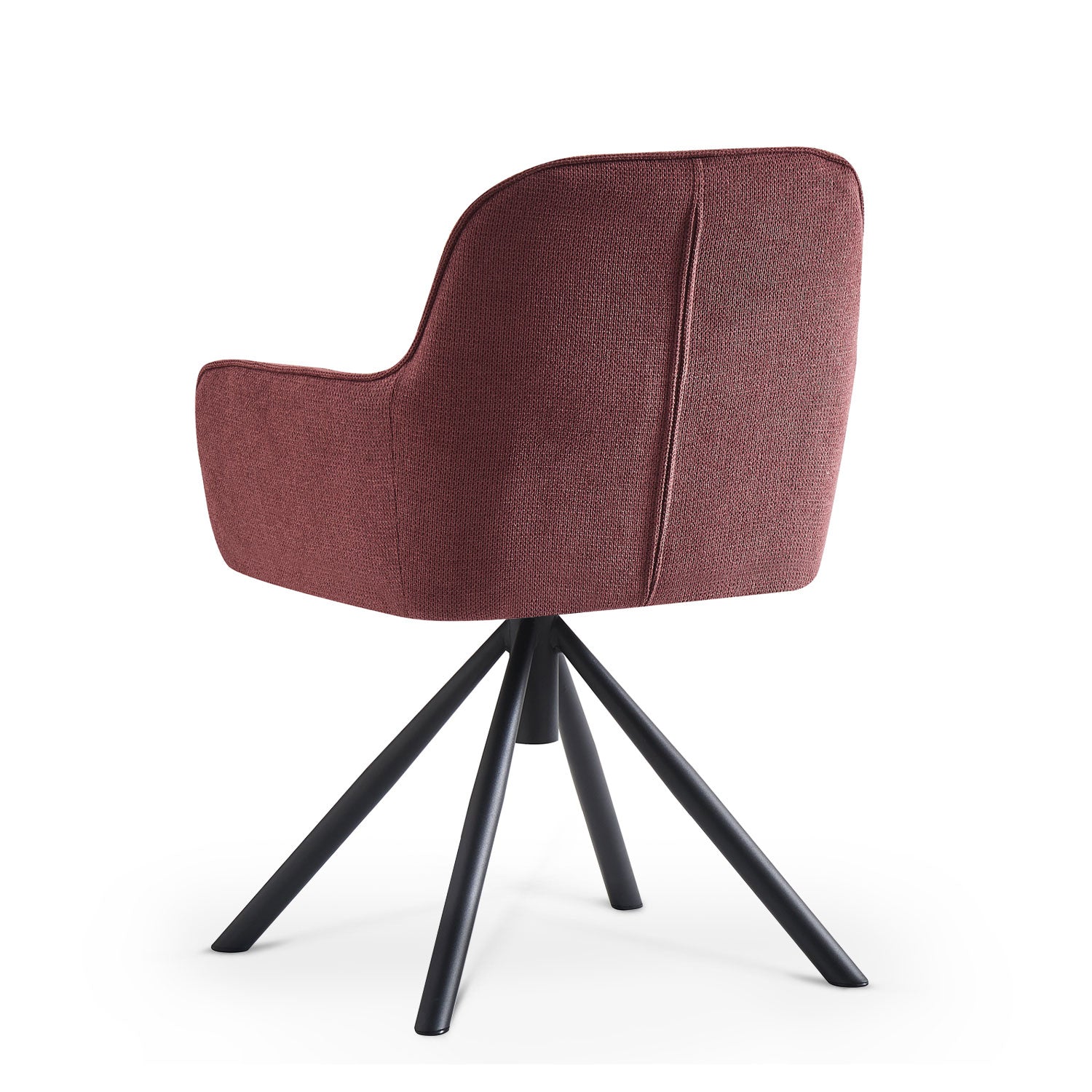 LATONA – Drehbarer Polsterstuhl mit Armlehne & Metallgestell