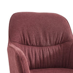 LATONA – Drehbarer Polsterstuhl mit Armlehne & Metallgestell