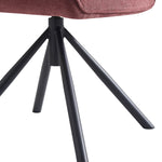 LATONA – Drehbarer Polsterstuhl mit Armlehne & Metallgestell