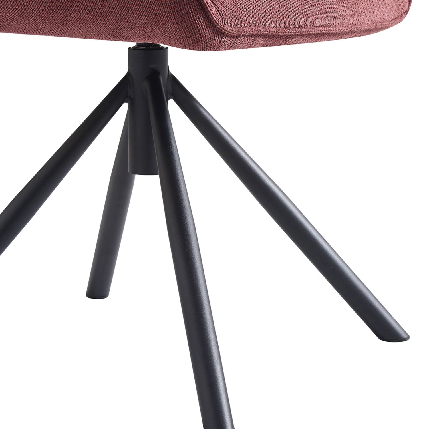 LATONA – Drehbarer Polsterstuhl mit Armlehne & Metallgestell