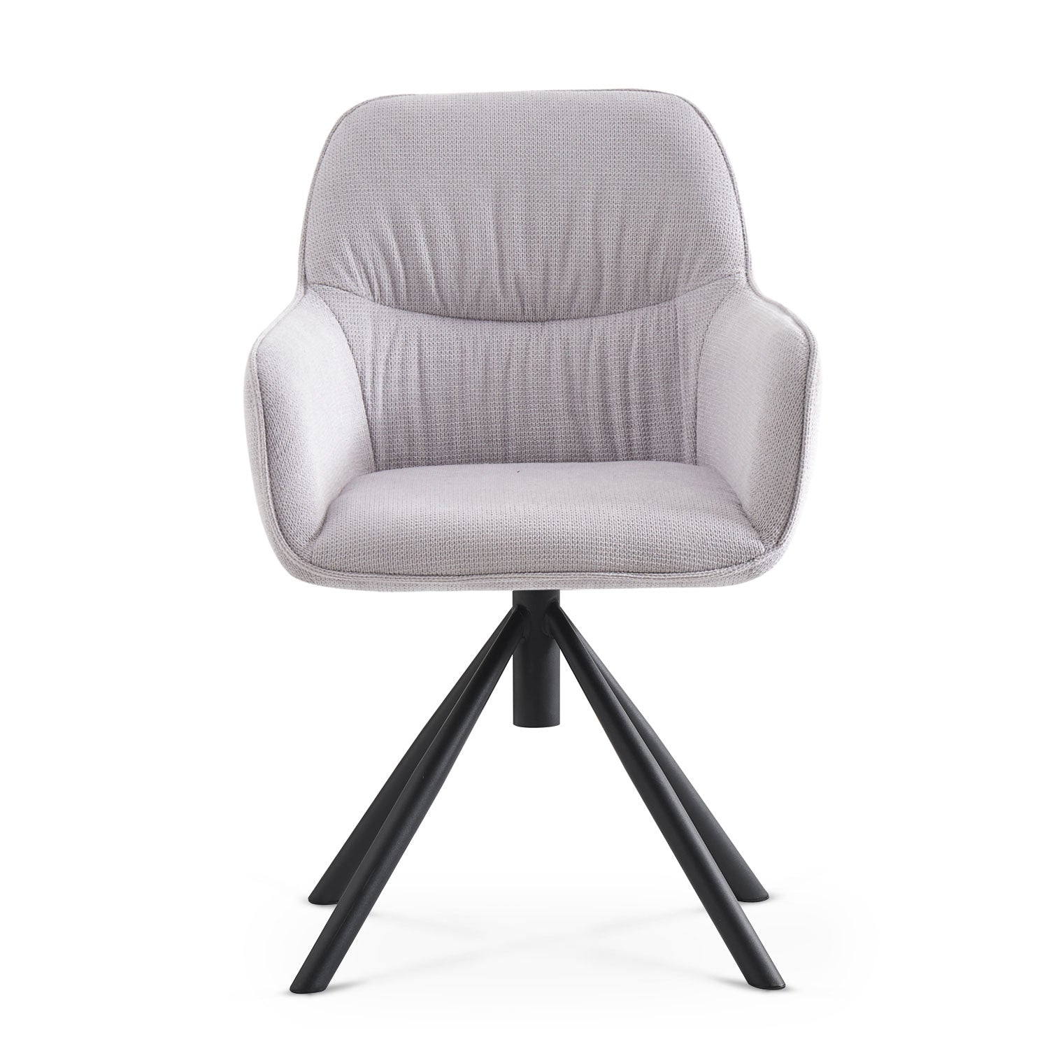 LATONA – Drehbarer Polsterstuhl mit Armlehne & Metallgestell