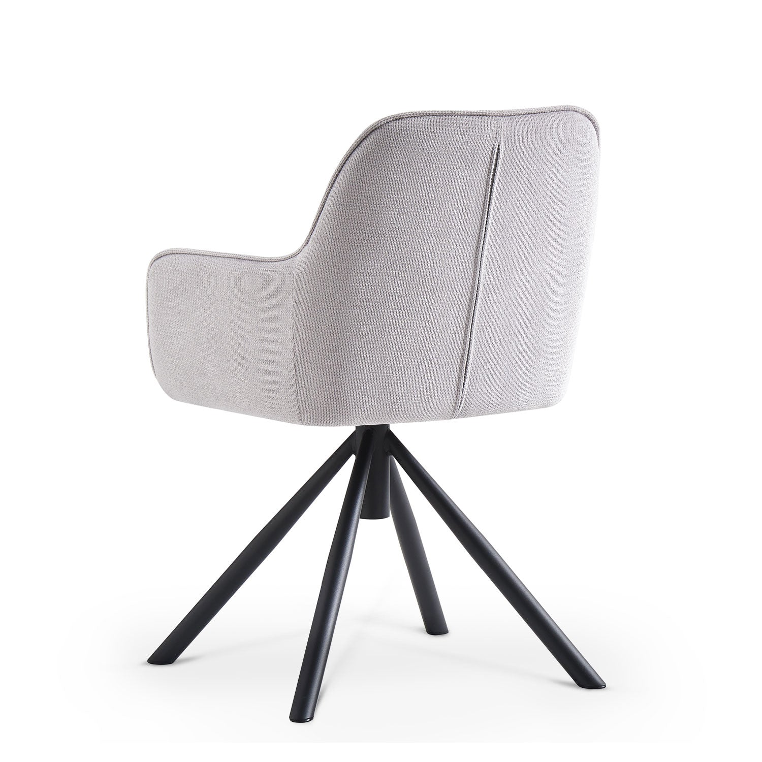 LATONA – Drehbarer Polsterstuhl mit Armlehne & Metallgestell