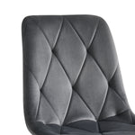 C-Ware Esszimmerstuhl VICKA, 2er Set, Grau  (ungeprüfte Retoure)