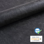 Esszimmerstühle 2er Set MATS – Polsterstuhl in Vintage-Lederoptik mit Metallgestell