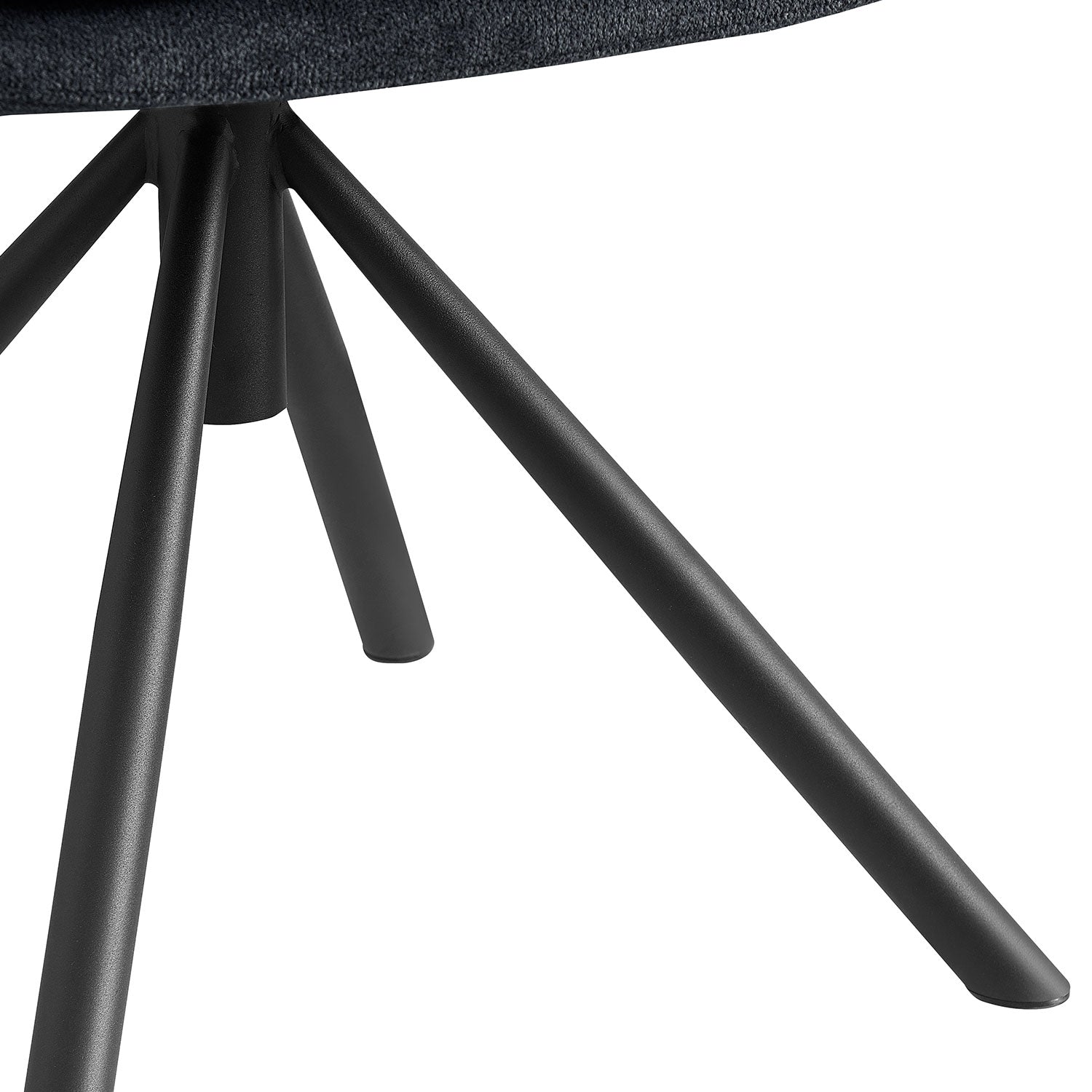 CAZAR – Drehbarer Polsterstuhl mit Armlehne & Metallgestell