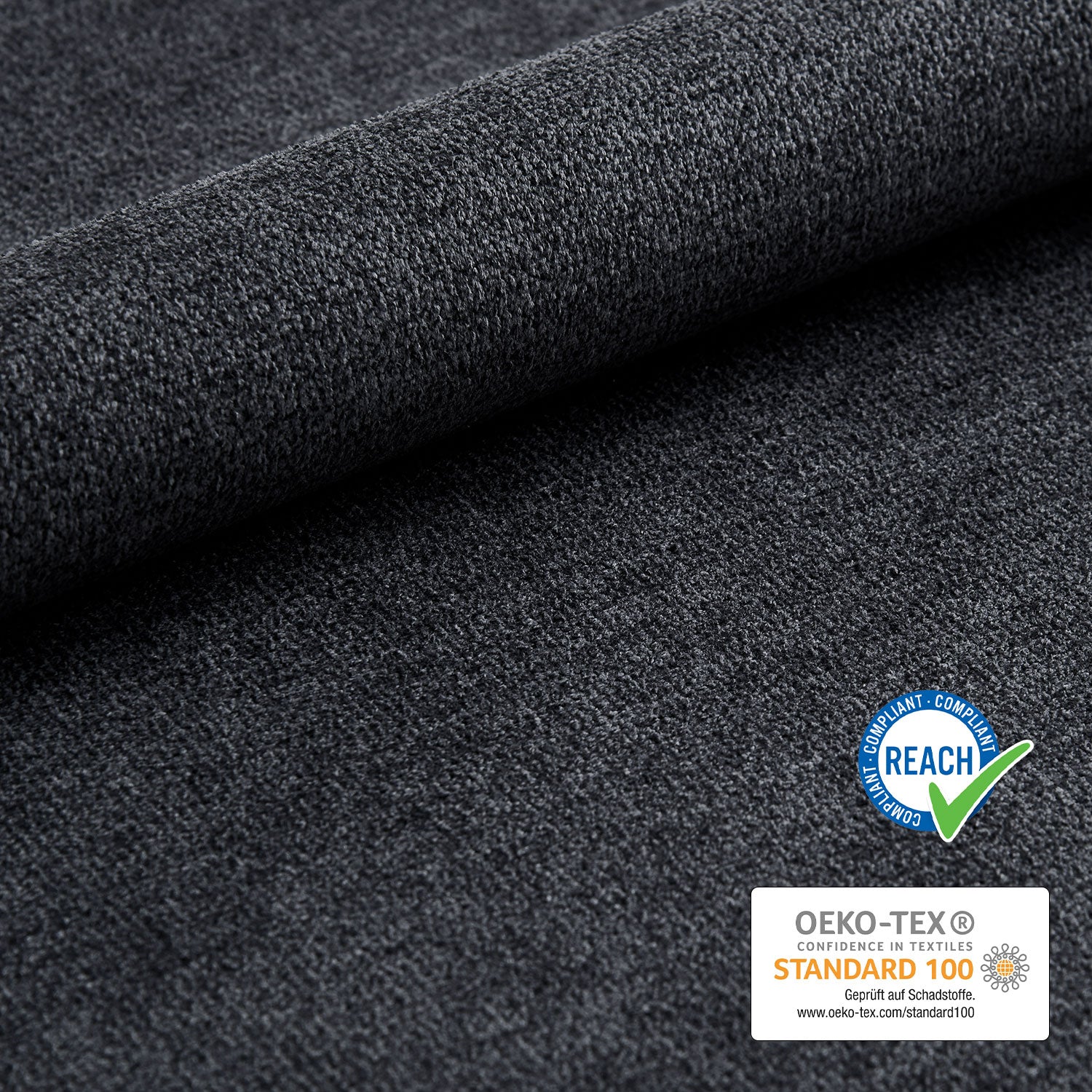 CAZAR – Drehbarer Polsterstuhl mit Armlehne & Metallgestell