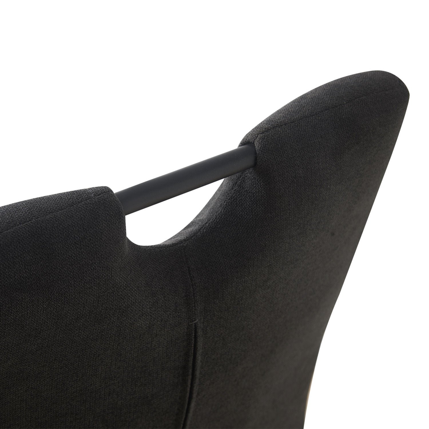 Esszimmerstühle 2er Set SOFIA – Schwingstuhl mit Griff & Federkern Polsterung