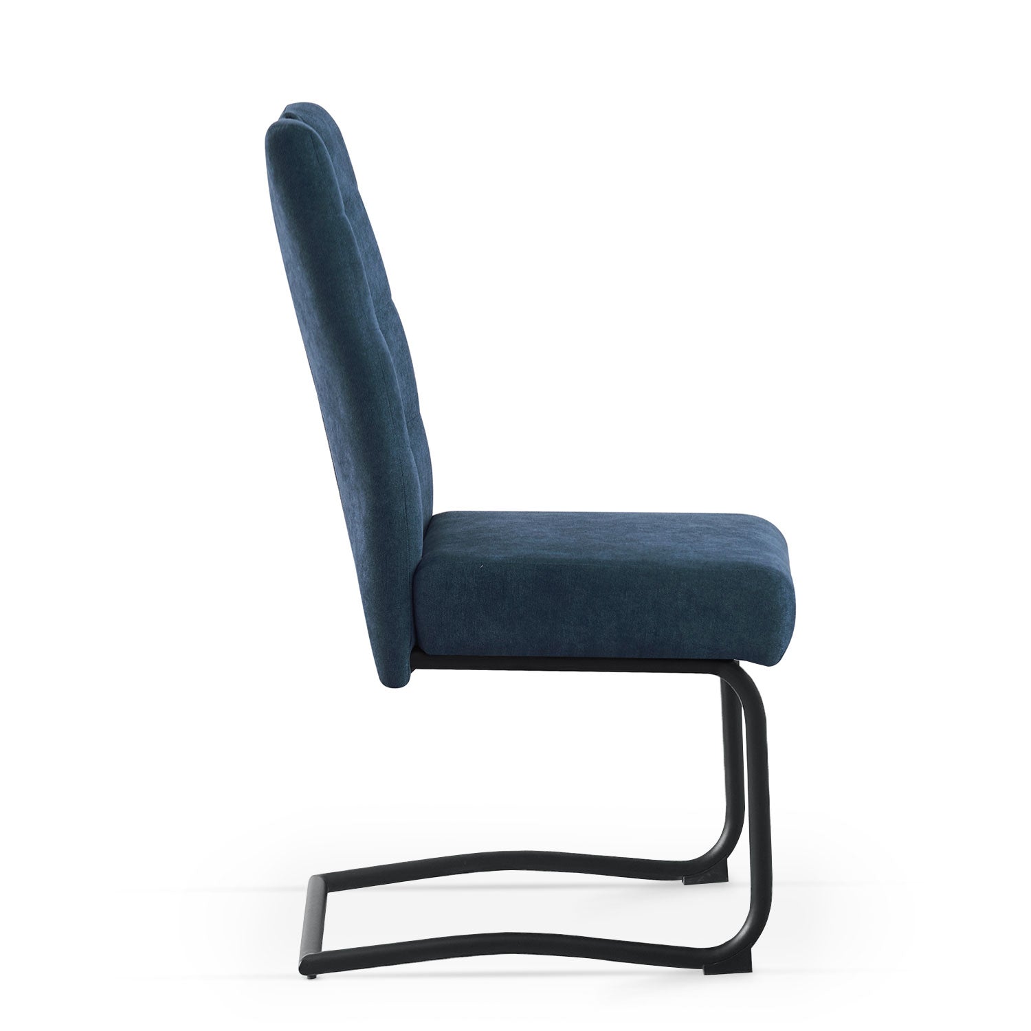 Esszimmerstühle 2er Set SOFIA – Schwingstuhl mit Griff & Federkern Polsterung