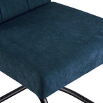 Esszimmerstühle 2er Set SOFIA – Schwingstuhl mit Griff & Federkern Polsterung