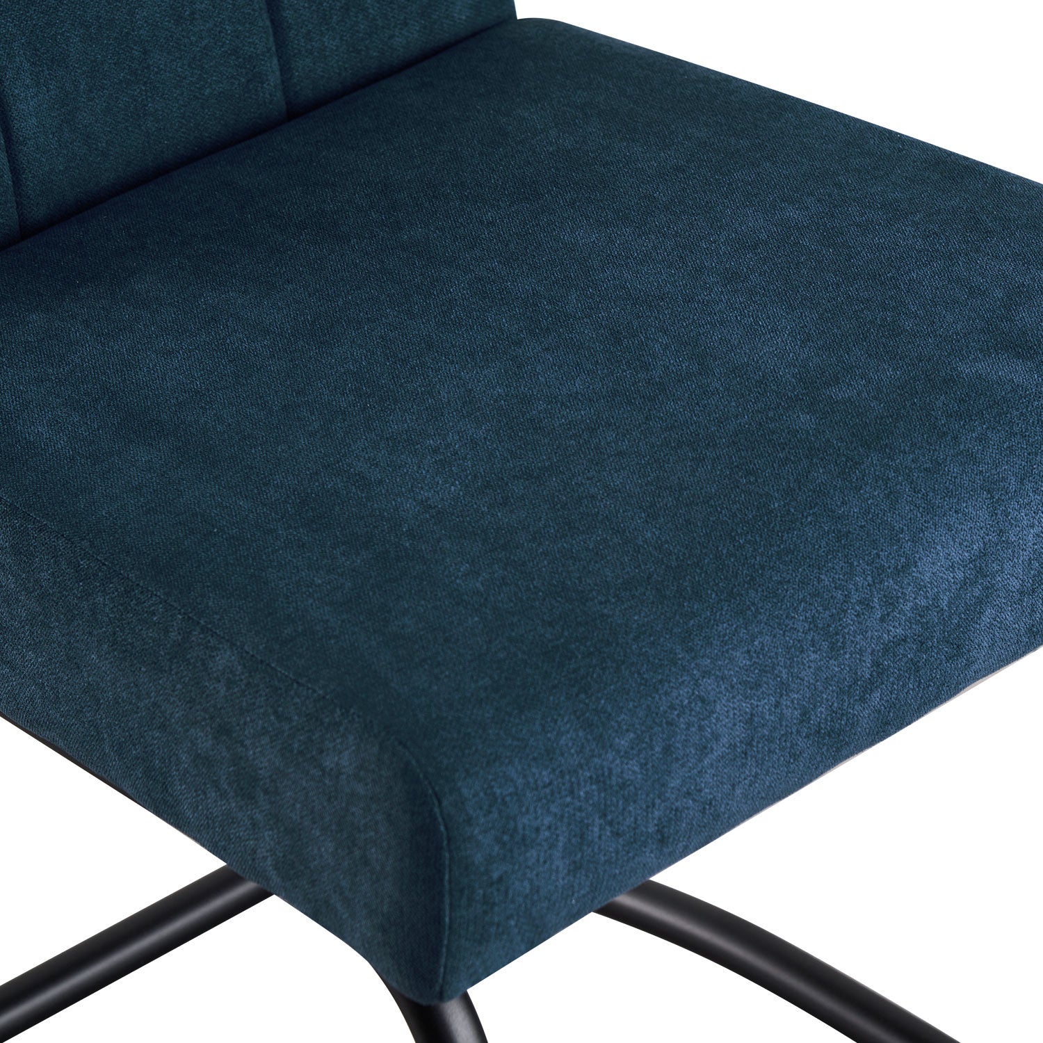 Esszimmerstühle 2er Set SOFIA – Schwingstuhl mit Griff & Federkern Polsterung