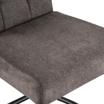 Esszimmerstühle 2er Set SOFIA – Schwingstuhl mit Griff & Federkern Polsterung