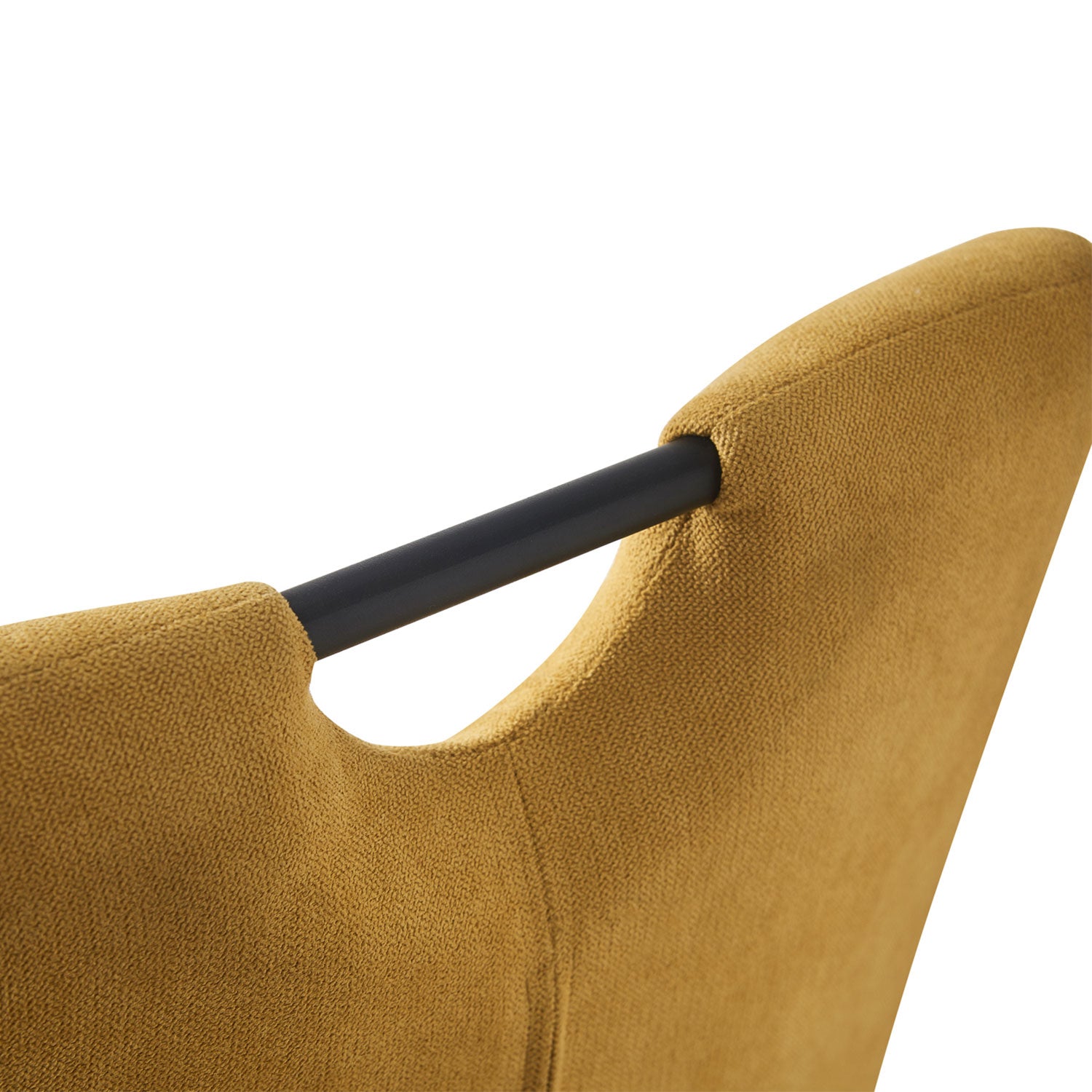 Esszimmerstühle 2er Set SOFIA – Schwingstuhl mit Griff & Federkern Polsterung