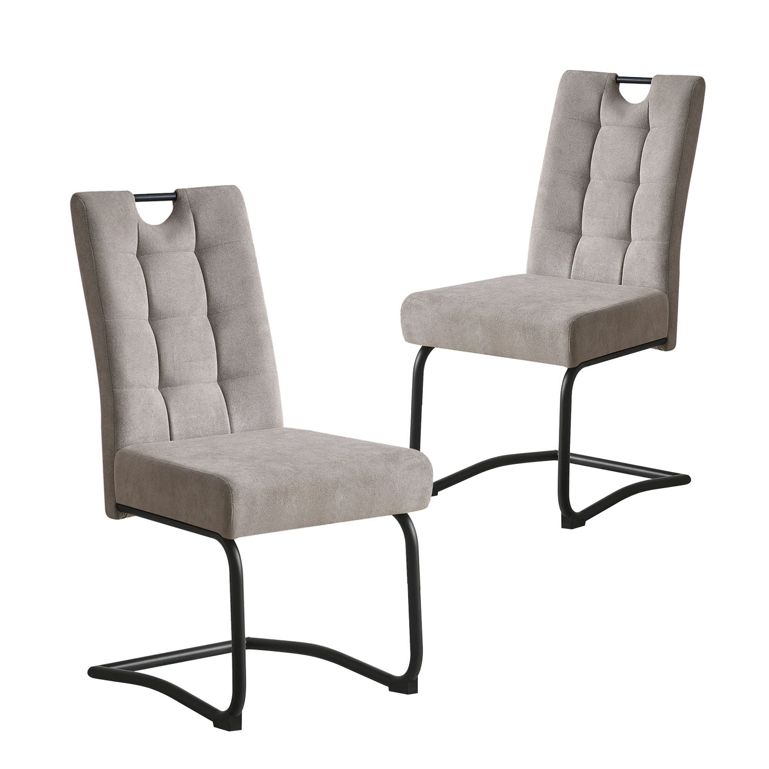 B-Ware Esszimmerstuhl SOFIA, 2er Set, Grau