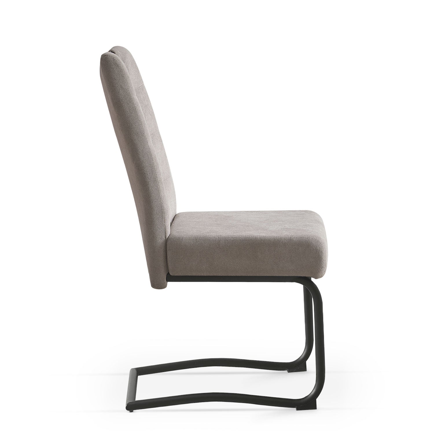 Esszimmerstühle 2er Set SOFIA – Schwingstuhl mit Griff & Federkern Polsterung