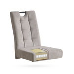 Esszimmerstühle 2er Set SOFIA – Schwingstuhl mit Griff & Federkern Polsterung