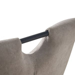 Esszimmerstühle 2er Set SOFIA – Schwingstuhl mit Griff & Federkern Polsterung