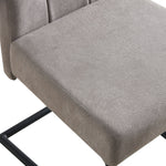 Esszimmerstühle 2er Set SOFIA – Schwingstuhl mit Griff & Federkern Polsterung