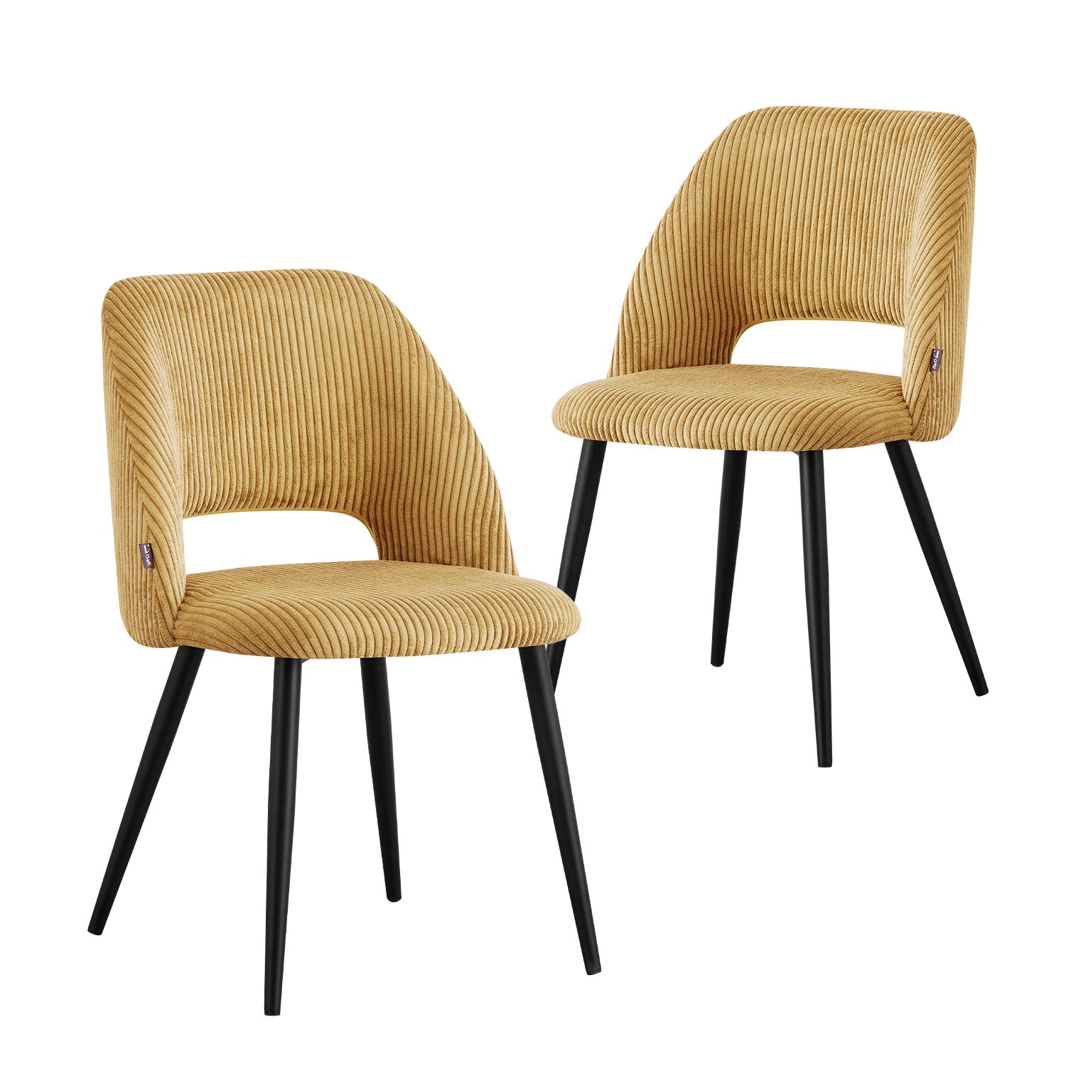 B-Ware Esszimmerstuhl VICKY, 2er Set, Gelb