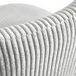 Esszimmerstühle 2er Set VICKY – Polsterstuhl aus Cordstoff mit Metallgestell