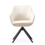 Esszimmerstuhl ARVIT – Drehbarer Stuhl mit Armlehnen & Cord oder Wildlederoptik | B&D home