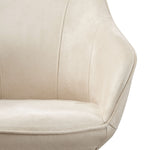 Esszimmerstuhl ARVIT – Drehbarer Stuhl mit Armlehnen & Cord oder Wildlederoptik | B&D home