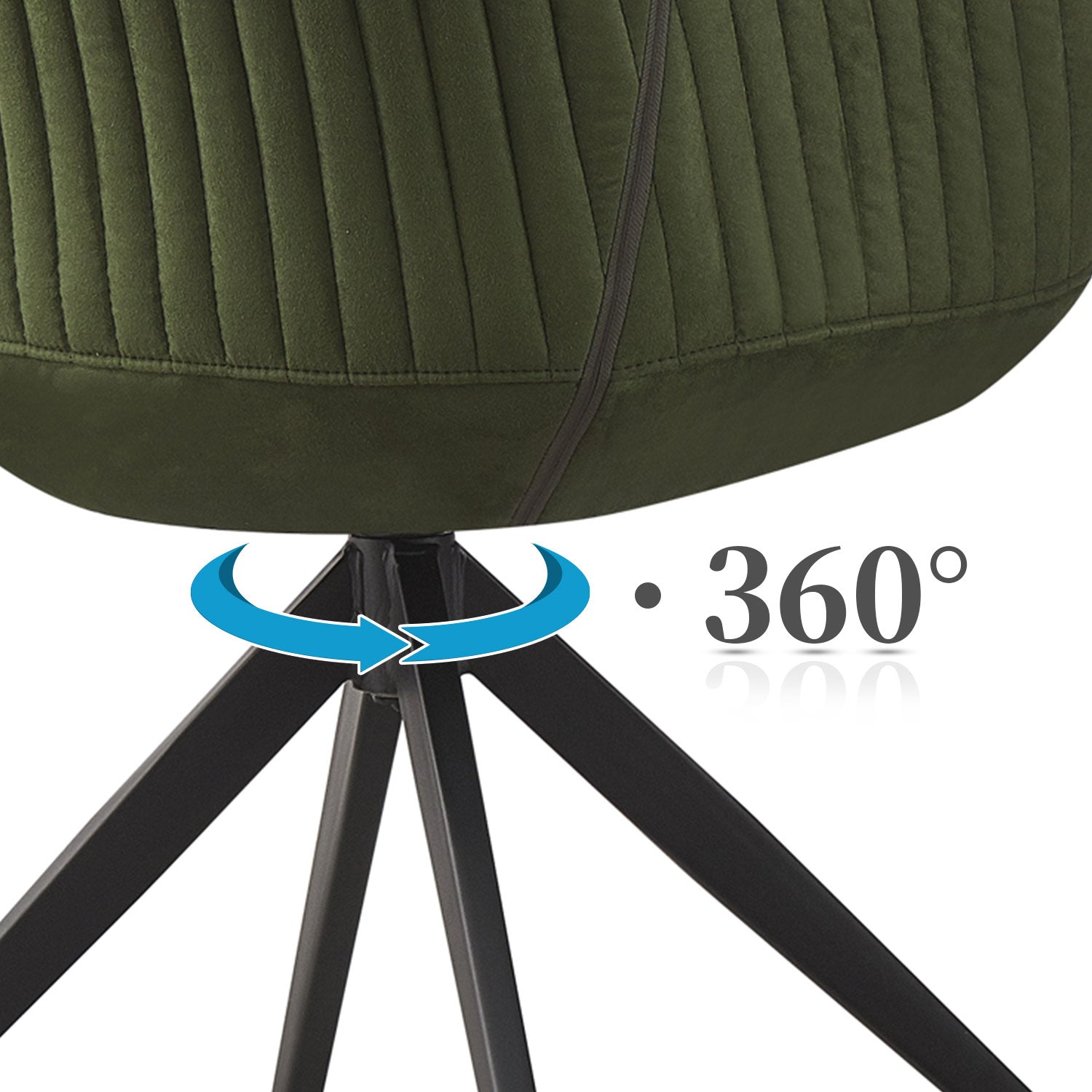 B-Ware Esszimmerstuhl KATJA, Grün