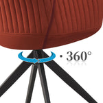 Esszimmerstuhl ARVIT – Drehbarer Stuhl mit Armlehnen & Cord oder Wildlederoptik