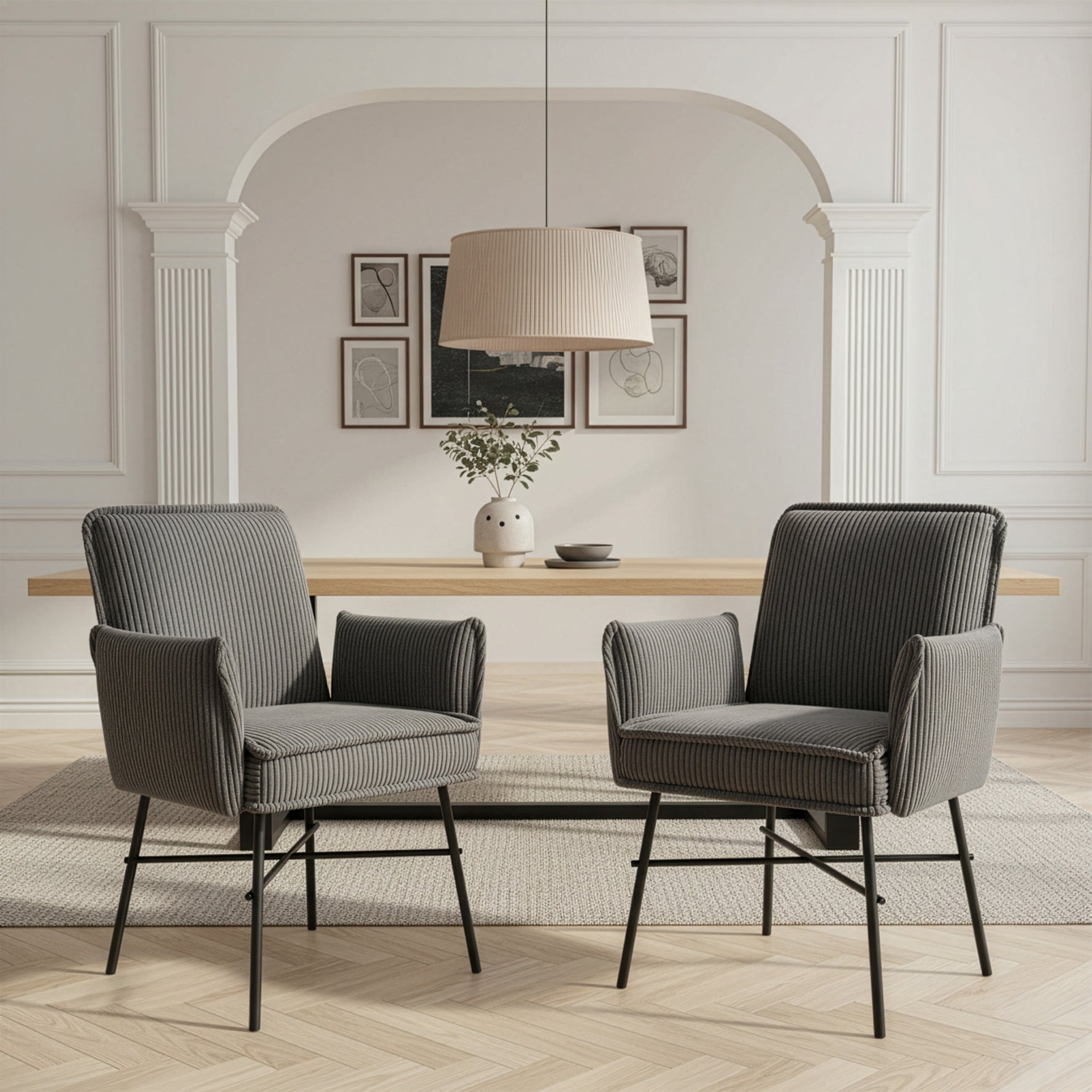 JÜRGEN – Polsterstuhl mit Taschenfederkern