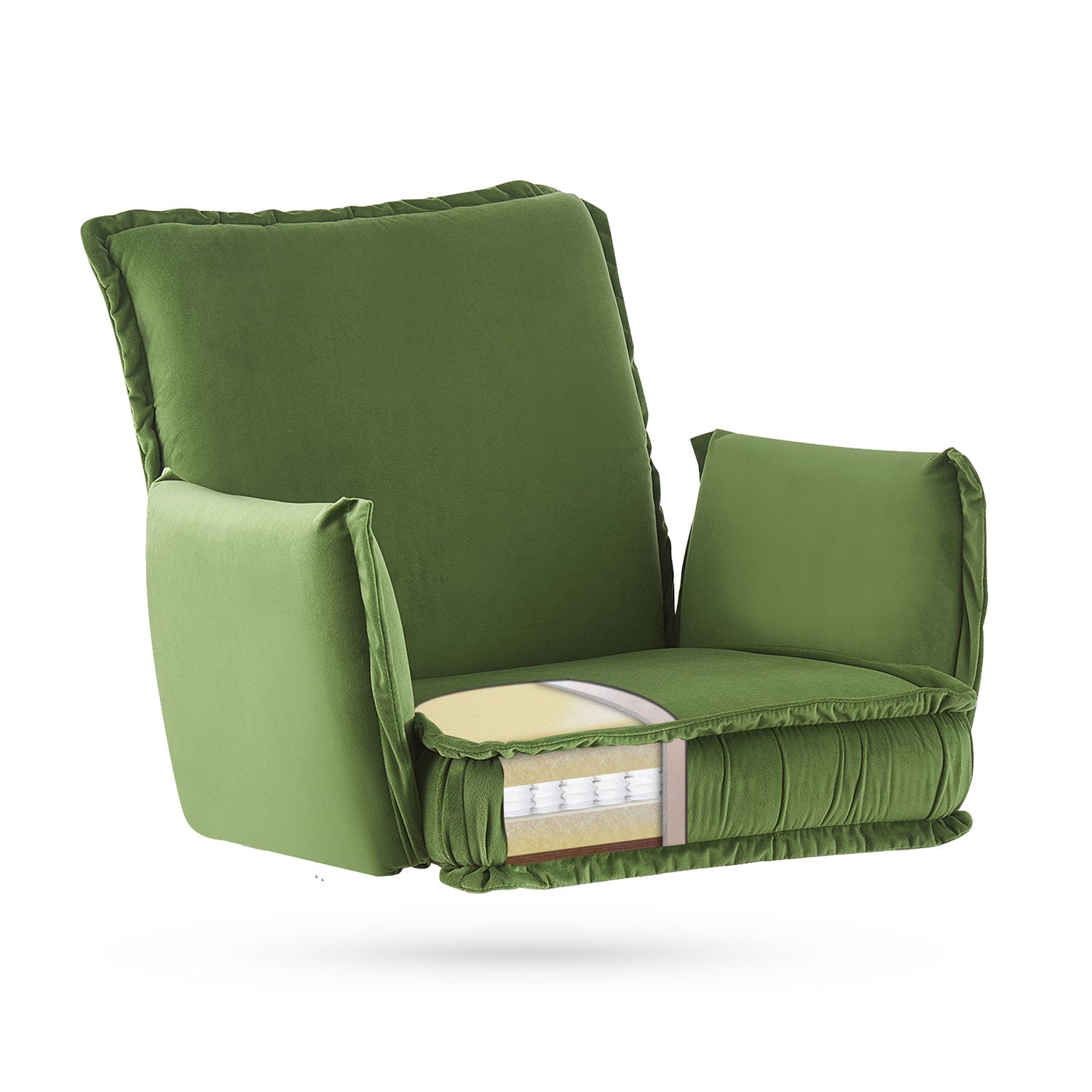 JÜRGEN – Polsterstuhl mit Taschenfederkern