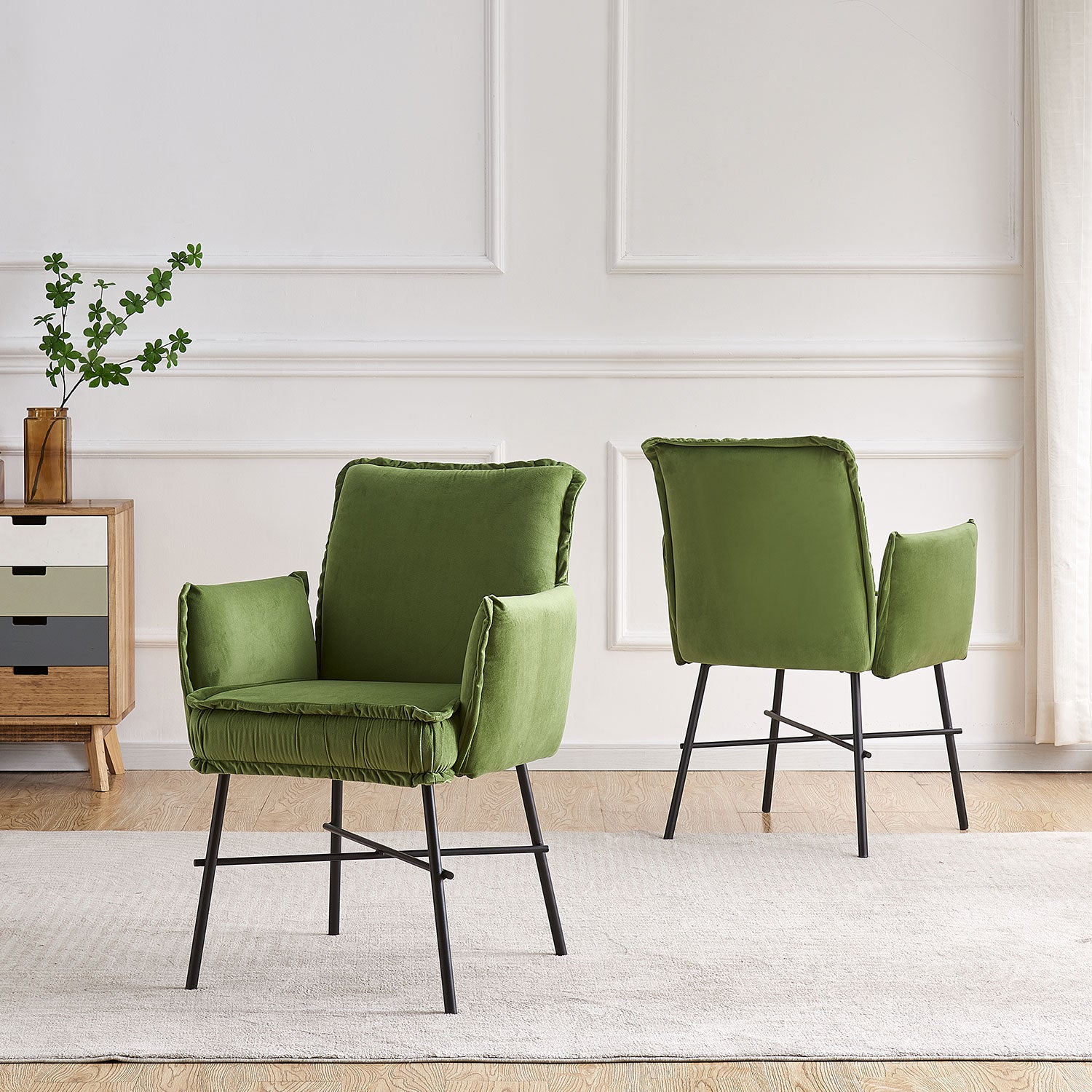 JÜRGEN – Polsterstuhl mit Taschenfederkern