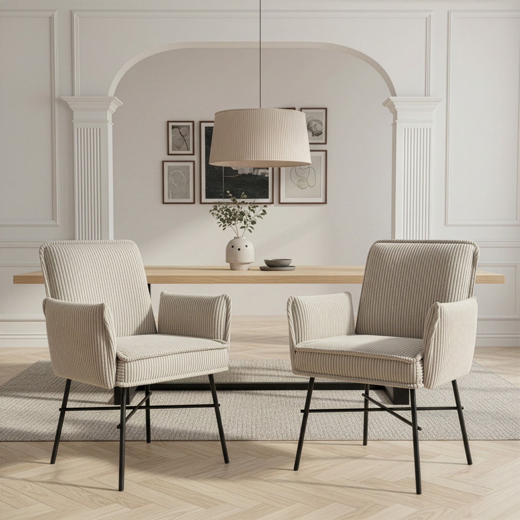 JÜRGEN – Polsterstuhl mit Taschenfederkern