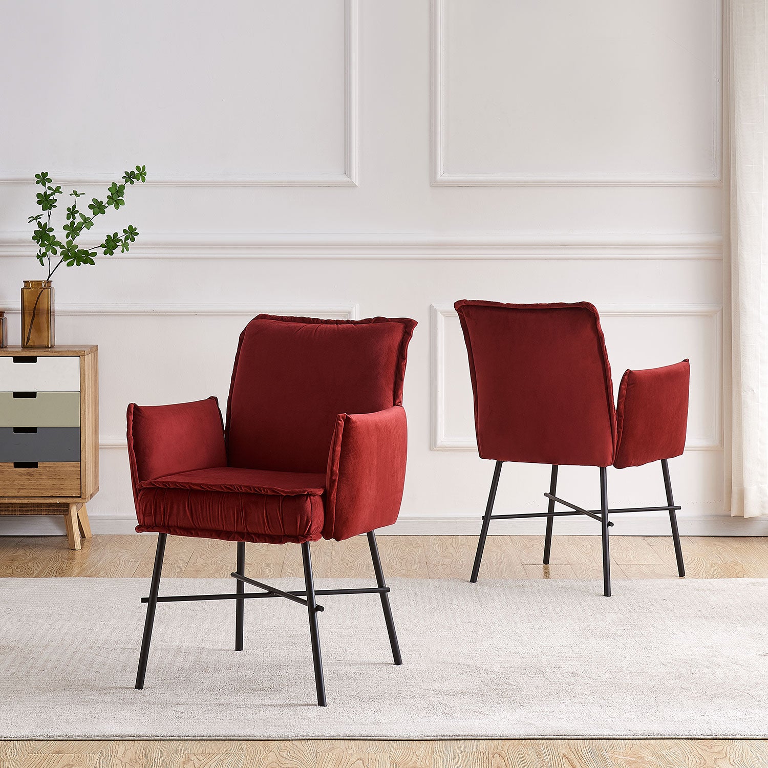 JÜRGEN – Polsterstuhl mit Taschenfederkern