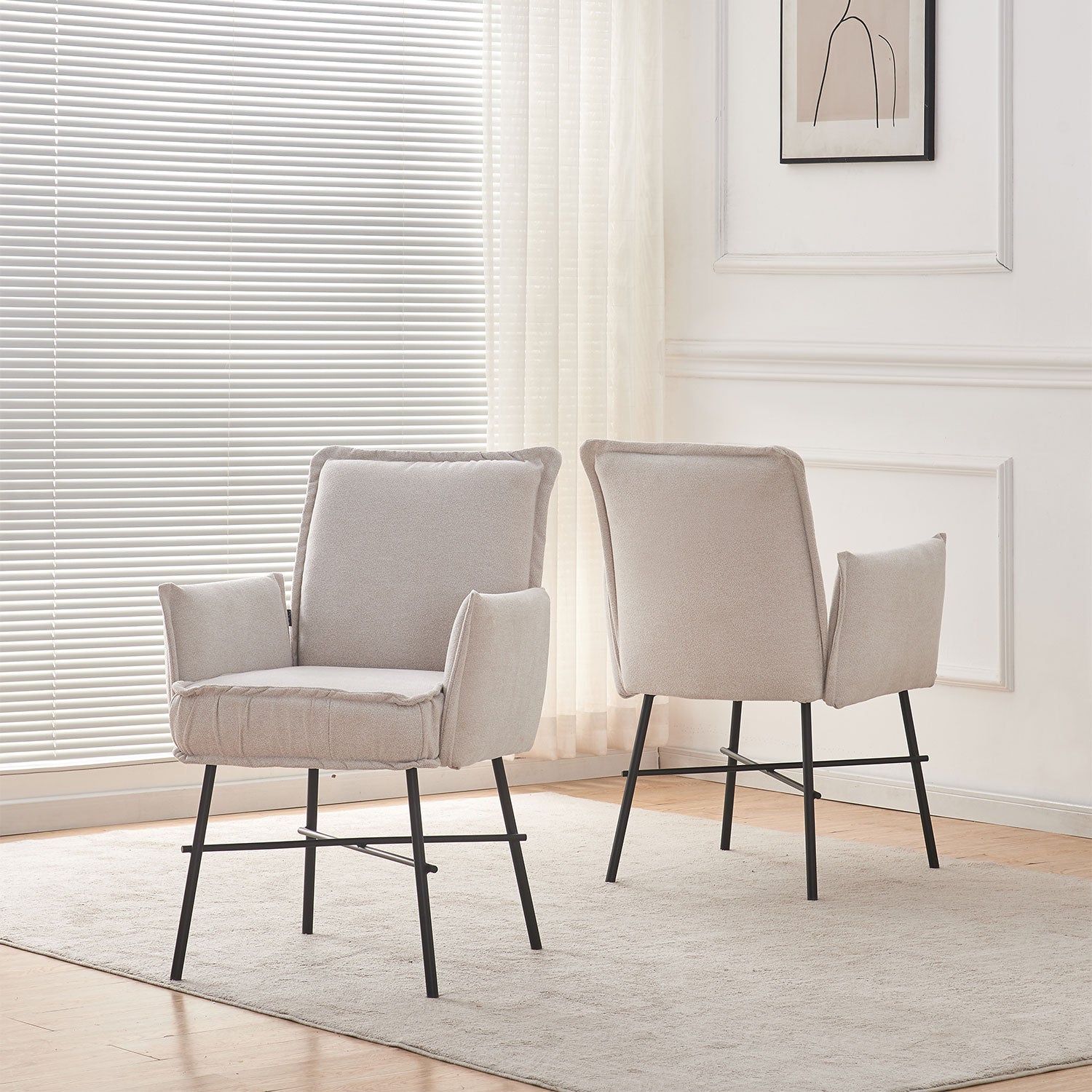 JÜRGEN – Polsterstuhl mit Taschenfederkern