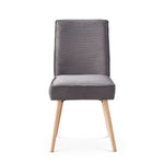 Esszimmerstühle 2er Set CEDRIC- Skandi Polsterstuhl