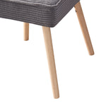 Esszimmerstühle 2er Set CEDRIC- Skandi Polsterstuhl