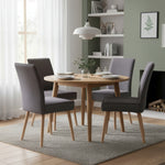 Esszimmerstühle 2er Set CEDRIC- Skandi Polsterstuhl