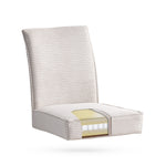 Esszimmerstühle 2er Set CEDRIC- Skandi Polsterstuhl