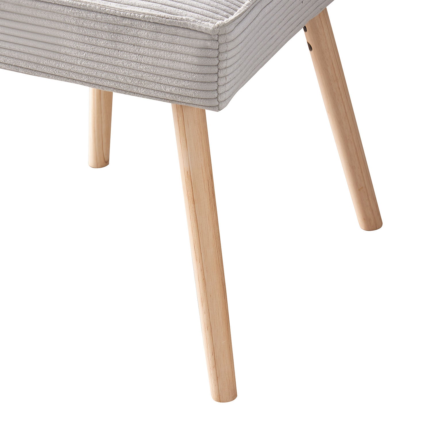 Esszimmerstühle 2er Set CEDRIC- Skandi Polsterstuhl