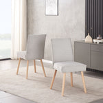 Esszimmerstühle 2er Set CEDRIC- Skandi Polsterstuhl