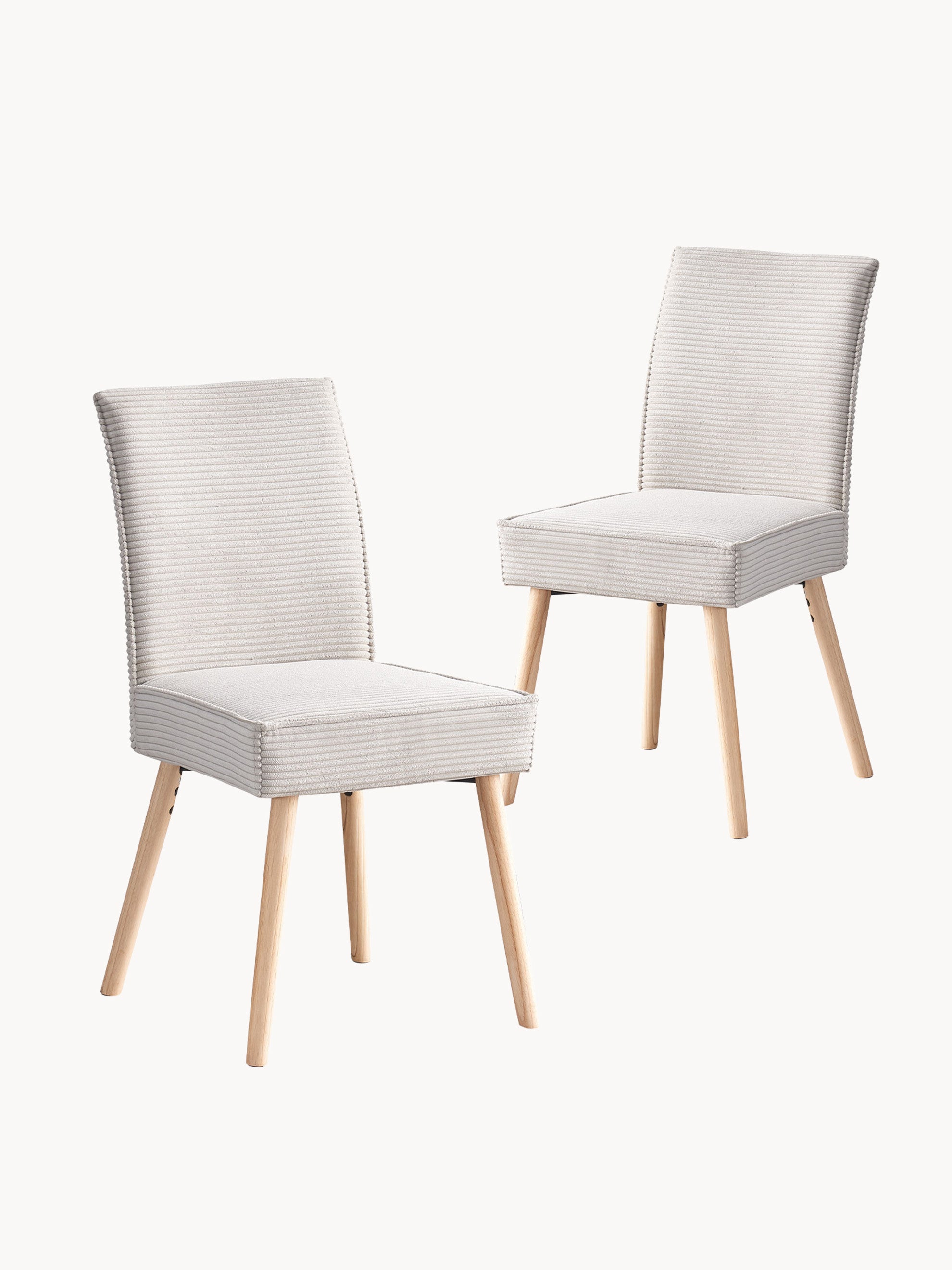B-Ware Esszimmerstuhl CEDRIC 2er Set Grau