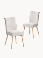 B-Ware Esszimmerstuhl CEDRIC 2er Set Grau