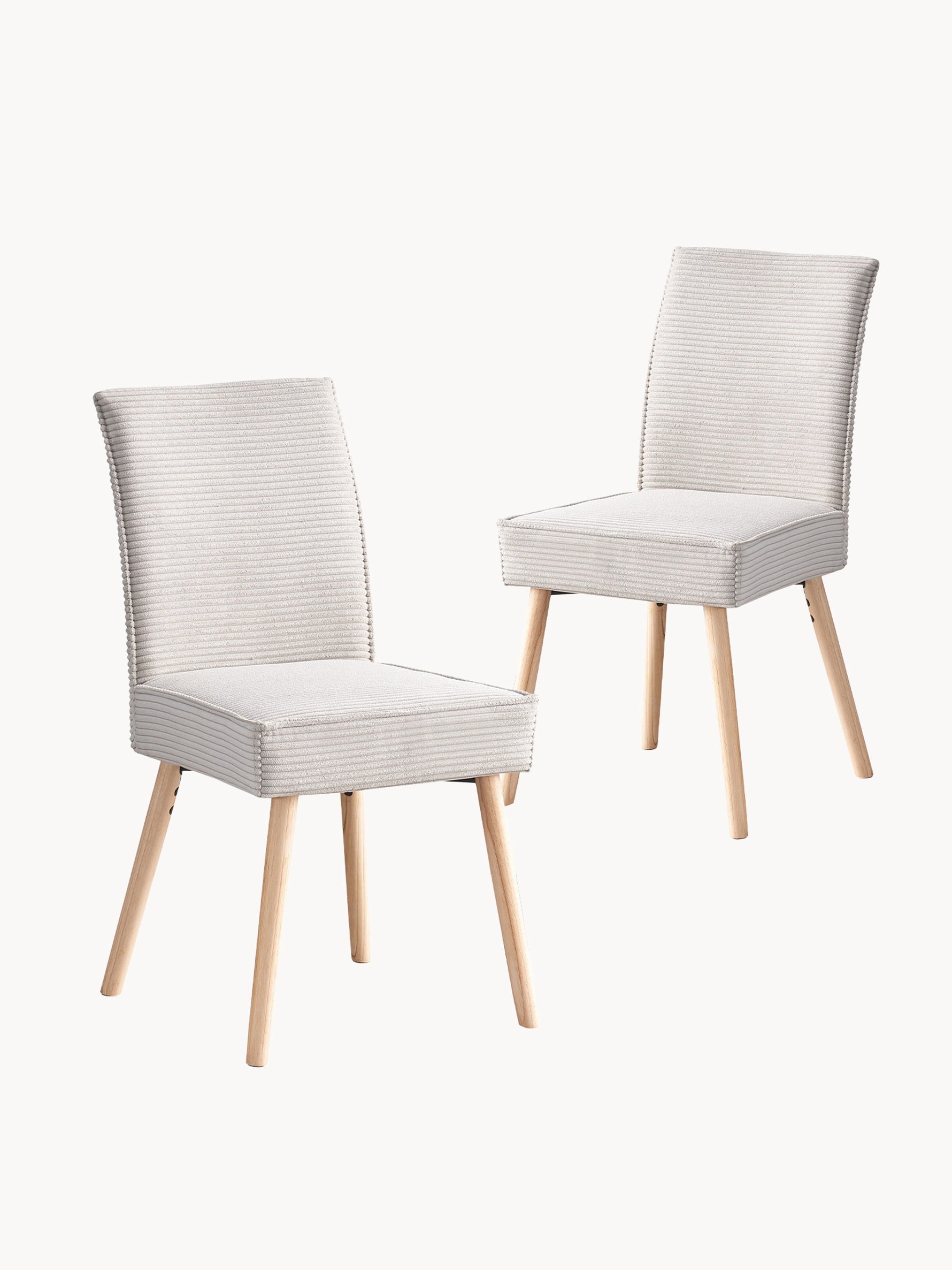 B-Ware Esszimmerstuhl CEDRIC 2er Set Grau