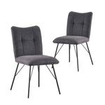 NELE, 2er Set - Moderner Polsterstuhl