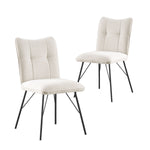 NELE, 2er Set - Moderner Polsterstuhl