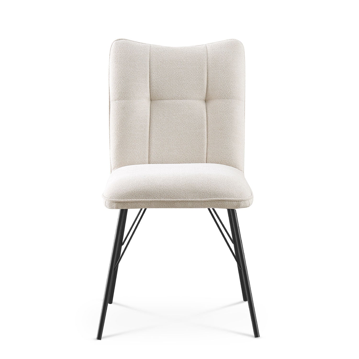 NELE, 2er Set - Moderner Polsterstuhl