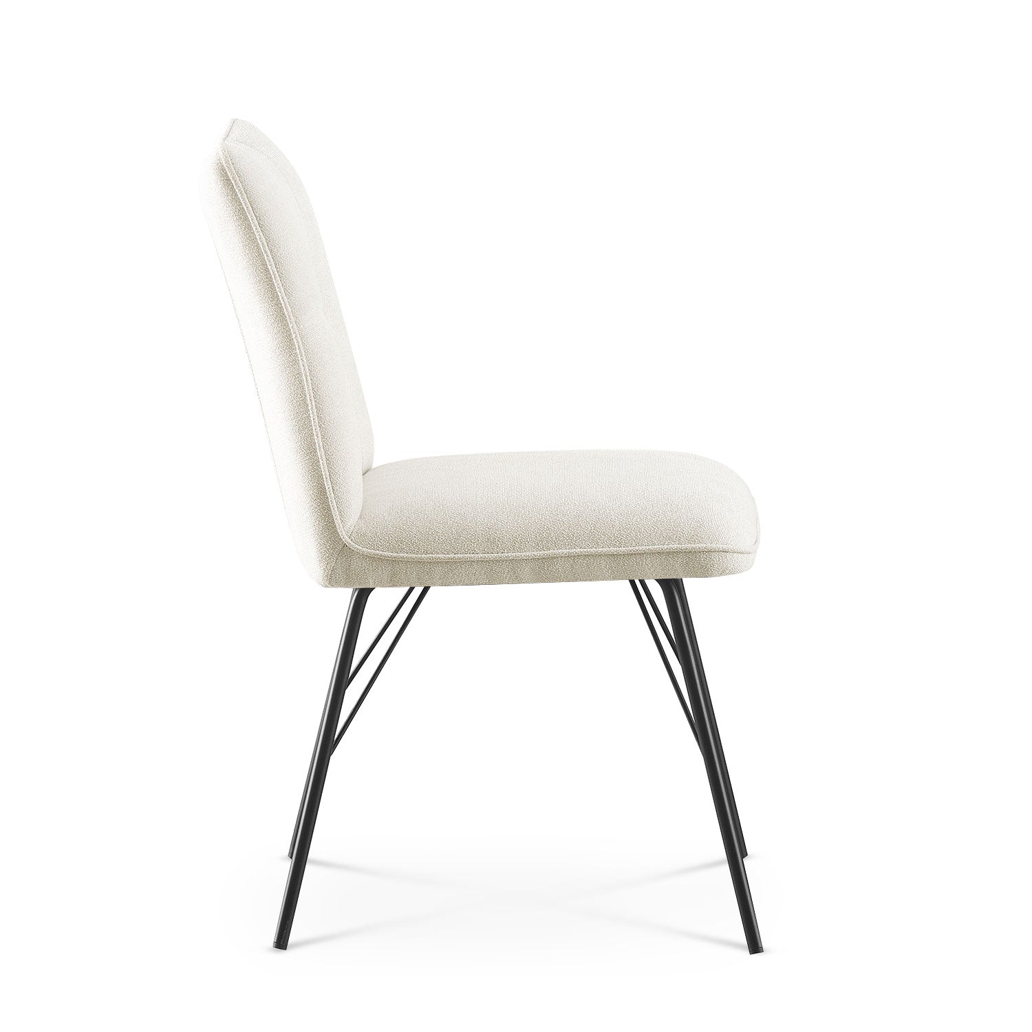 NELE, 2er Set - Moderner Polsterstuhl