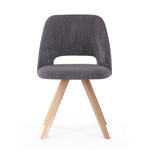 B-Ware Esszimmerstuhl MARY, 2er Set, Anthrazit