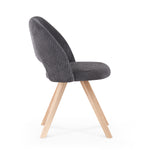 B-Ware Esszimmerstuhl MARY, 2er Set, Anthrazit