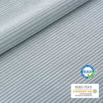 Esszimmerstühle 2er Set VICKY – Polsterstuhl aus Cordstoff mit Metallgestell